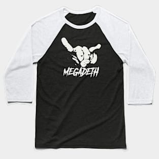 megadeth ll horn sign Baseball T-Shirt